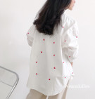 MELISA SHIRT / KEMEJA WANITA OVERSIZE BORDIR