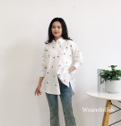 MELONIA SHIRT / KEMEJA PUTIH MORDIR FRUIT