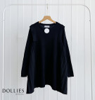 MEYLA BLOUSE / BLOUSE KNIT MIX KATUN PLEATS