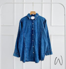 MIA DENIM SHIRT / ATASAN DENIM OVERSIZE