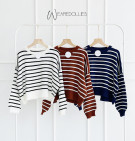 MIARELL KNIT TOP / KNIT STRIPES