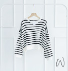 MIARELL KNIT TOP / KNIT STRIPES