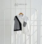 MINZY SHIRT / KEMEJA BASIC MOTIF GARIS