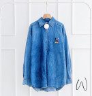 MISHALL DENIM SHIRT / KEMEJA DENIM