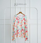 MODELA BLOUSE / BLOUSE MOTIF BUNGA