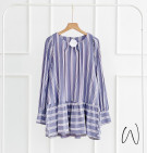 NARAYA STRIPES BLOUSE / ATASAN STRIPES