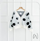 NAVA POLKA OUTER / KARDIGAN KNIT