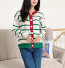 NAYLA KNIT OUTER / KARDIGAN MOTF GARIS