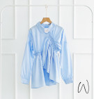 NAZNI BLOUSE / ATASAN POLOS KERUT