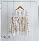 NOLIYA FLORA BLOUSE / BLOUSE PREMIUM IMPORT