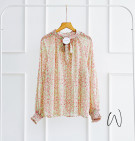 OLA FLORA BLOUSE / ATASAN MOTIF BUNGA KECIL