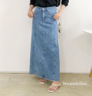 OREL DENIM SKIRT / ROK DENIM LINE-A