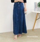 OREL DENIM SKIRT / ROK DENIM LINE-A