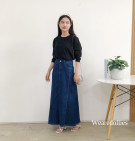 OREL DENIM SKIRT / ROK DENIM LINE-A