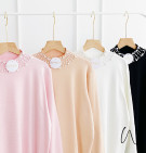 PEARLY KNIT BLOUSE / ATASAN RAJUT BASIC