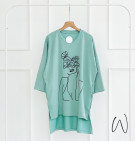 POPY BLOUSE / ATASAN KAOS SABLON