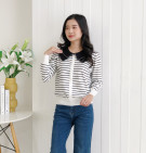 POSY TOP / ATASAN KNIT KERAH LAYER