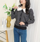 POSY TOP / ATASAN KNIT KERAH LAYER