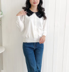 POSY TOP / ATASAN KNIT KERAH LAYER