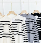 PRAYA KNIT TOP / KNIT STRIPES