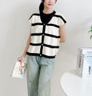 PRISTI VEST / VEST KNIT LENGAN KUTUNG