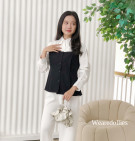 PUFFY SHIRT / ATASAN WANITA KEMEJA KATUN