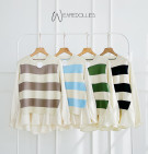 QILA SET / ATASAN SET STRIPES IMPORT