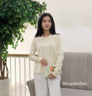 QUINCE BLOUSE / ATASAN KNIT POLOS