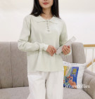 QUINCE BLOUSE / ATASAN KNIT POLOS