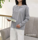 QUINCE BLOUSE / ATASAN KNIT POLOS