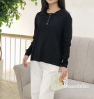 QUINCE BLOUSE / ATASAN KNIT POLOS