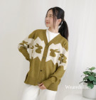 RABBIT KNIT CARDY / CARDIGAN KNIT IMPORT