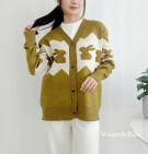 RABBIT KNIT CARDY / CARDIGAN KNIT IMPORT