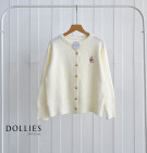 RABITTA KNIT CARDY / CARDIGAN EMBOS RABIT