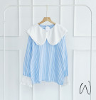 RADEA TOP / ATASAN KERAH RUFFLE