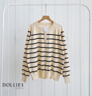 RAFELA KNIT BLOUSE / ATASAN KNIT SALUR PREMIUM