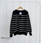 RAFELA KNIT BLOUSE / ATASAN KNIT SALUR PREMIUM