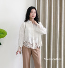 RAMI BLOUSE / BLOUSE BROKAT IMPORT