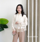 RAMI BLOUSE / BLOUSE BROKAT IMPORT