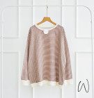 RAYANA TOP / ATASAN KAOS STRIPES