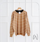 RELI KNIT BLOUSE / ATASAN RAJUT GARIS