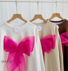 RIBBON SWEATER / SWEATER PITA PINK