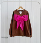 RIBBON SWEATER / SWEATER PITA PINK