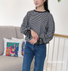 RUCIE STRIPES TOP / ATASAN KAOS STRIPES