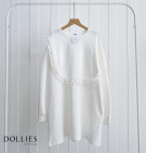 SABILA LONG BLOUSE / ATASAN BLOUSE MIX RUFFLE