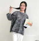 SABINA BLOUSE / ATASAN KAOS OVERSIZE PREMIUM