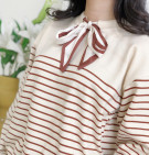 SAGE STRIPES TOP / ATASAN KNIT TALI PITA