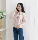 SAGE STRIPES TOP / ATASAN KNIT TALI PITA