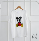 SAIDA TOP / KAOS MICKEY LENGAN PENDEK