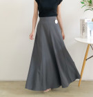 Salica skirt / Rok polos wanita A-line